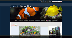 Desktop Screenshot of coralreefaquatics.co.uk